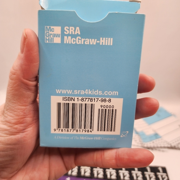 Math Learning Lot Rainbow Fraction Tiles Cards - Picture 2 of 2